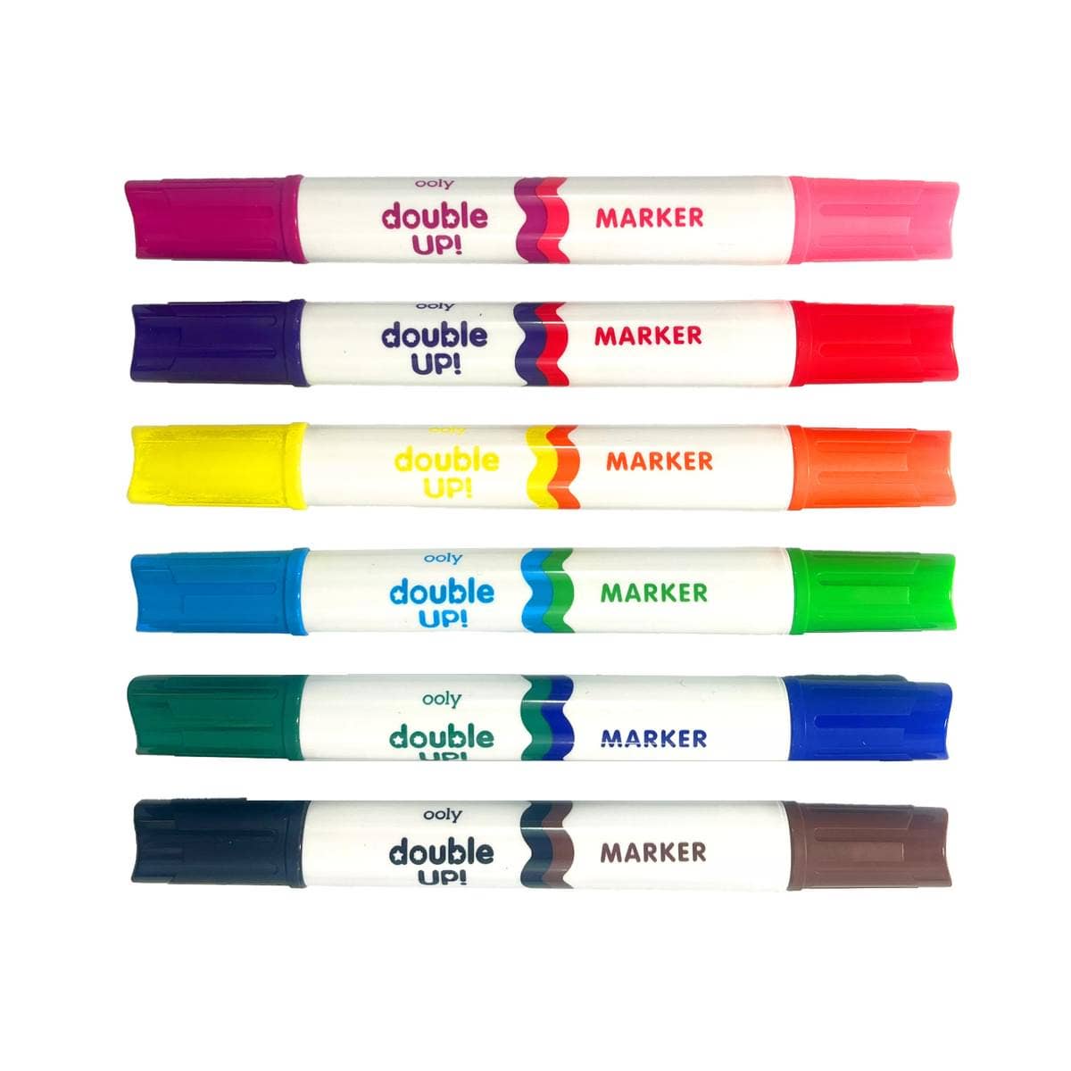 Ooly Double Up! Double Ended Markers (12 Colors)