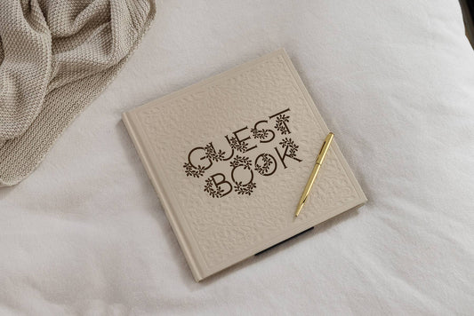 Guest Book (Gold Foil Details)