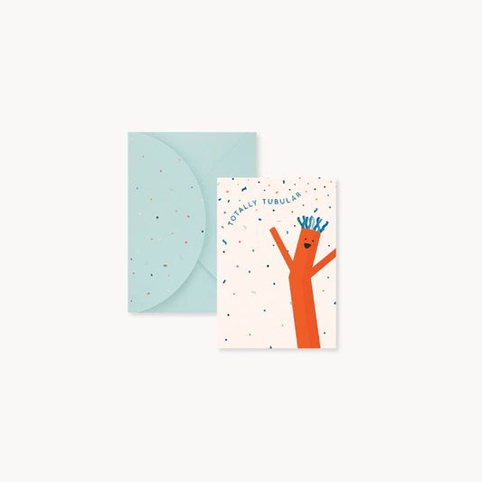Greeting Card; Totally Tubular - Party On (Pop-Up Card)