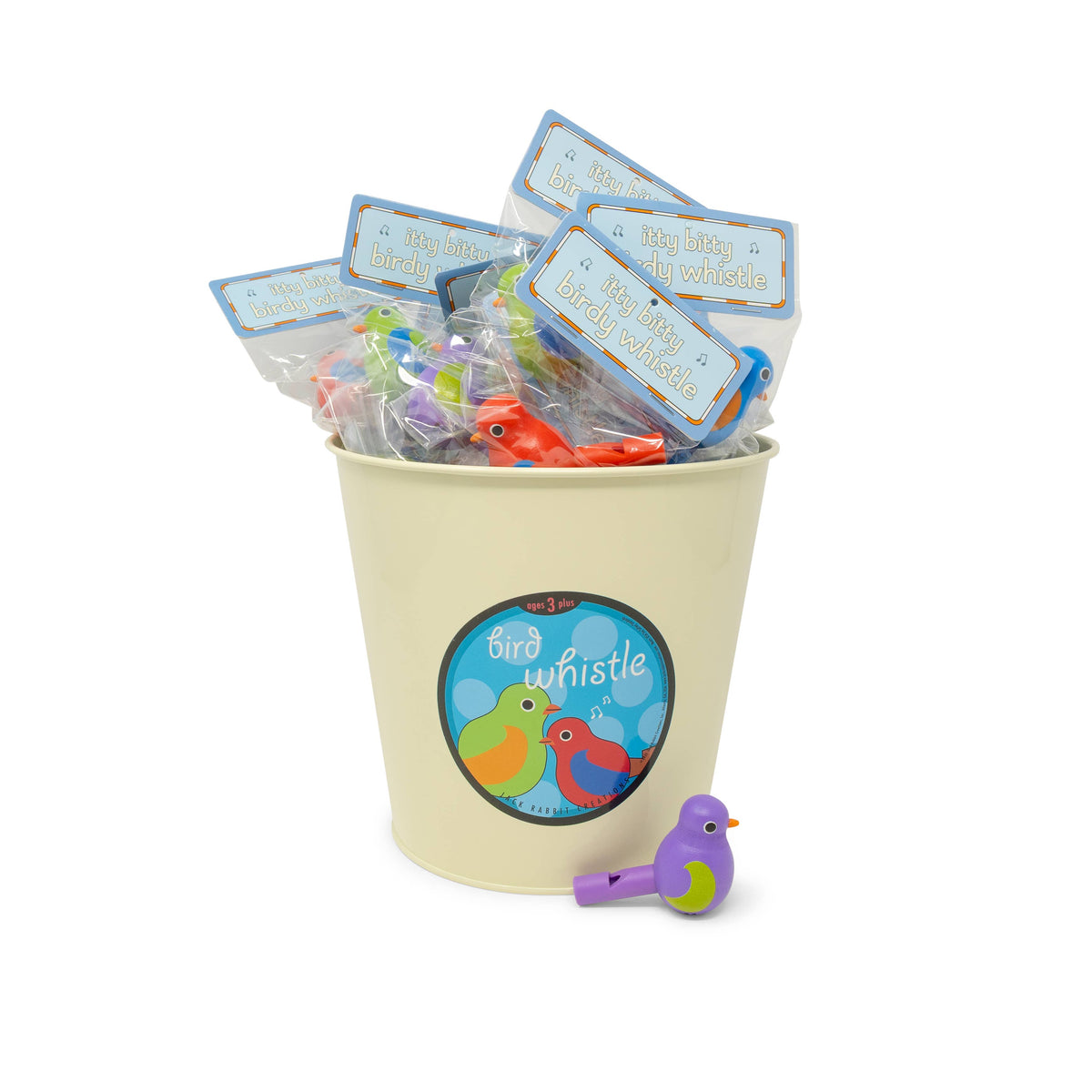 Itty Bitty Bird Whistle; 4 Colors | Jack Rabbit Creations