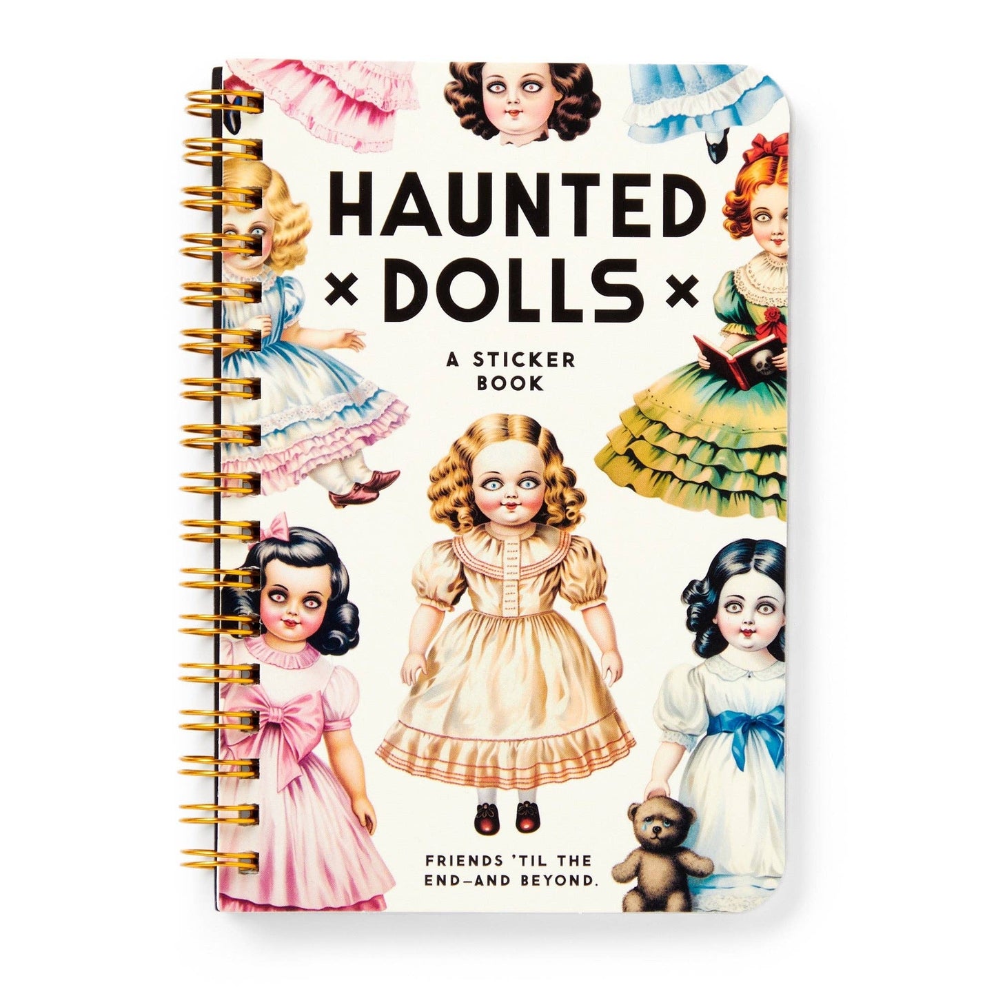 Sticker Book; Haunted Dolls by Brass Monkey