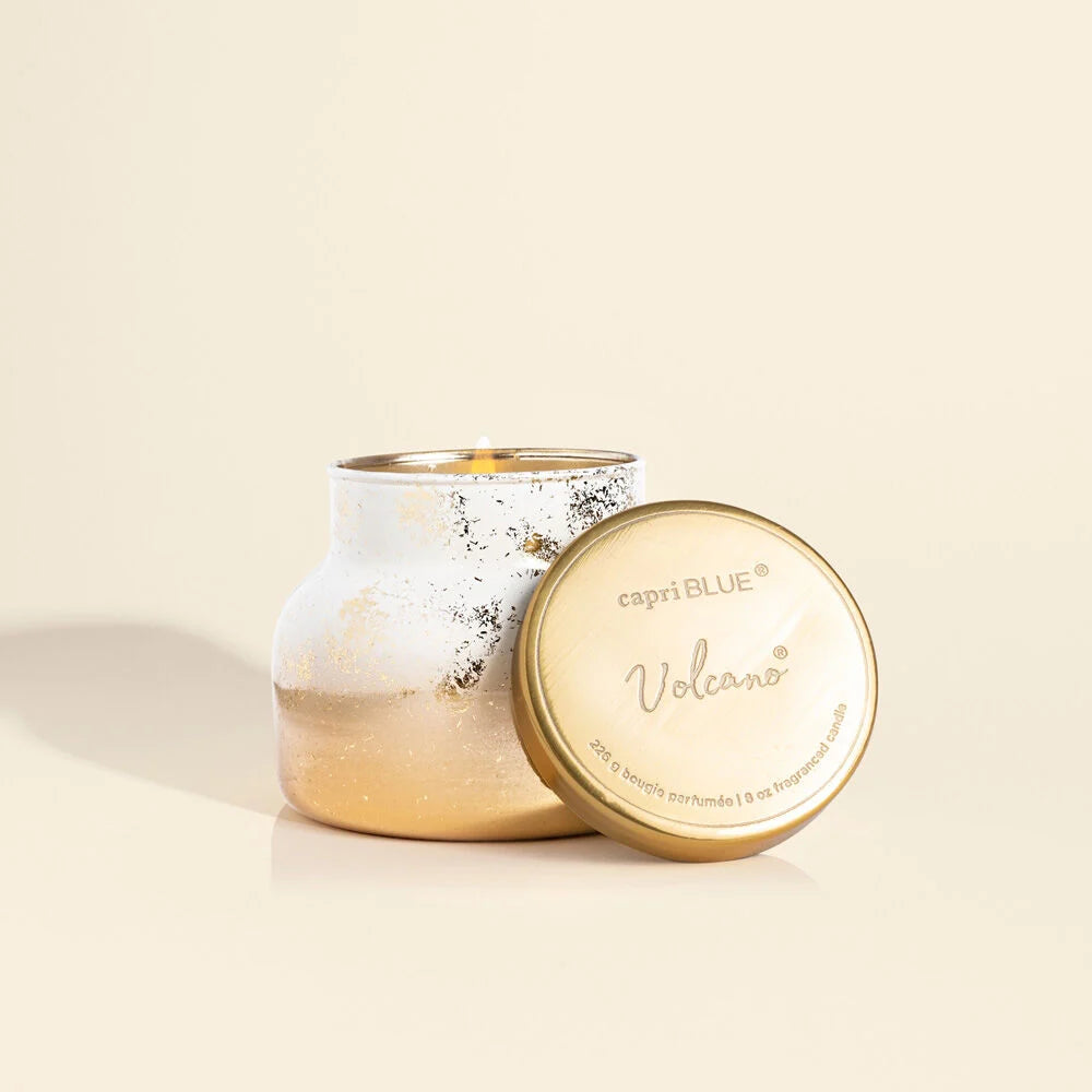 Volcano Candle; Glimmer Petite Jar, 8 oz