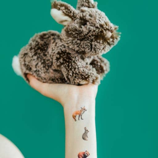 Temporary Tattoo Pack; Mini Animal Kingdom