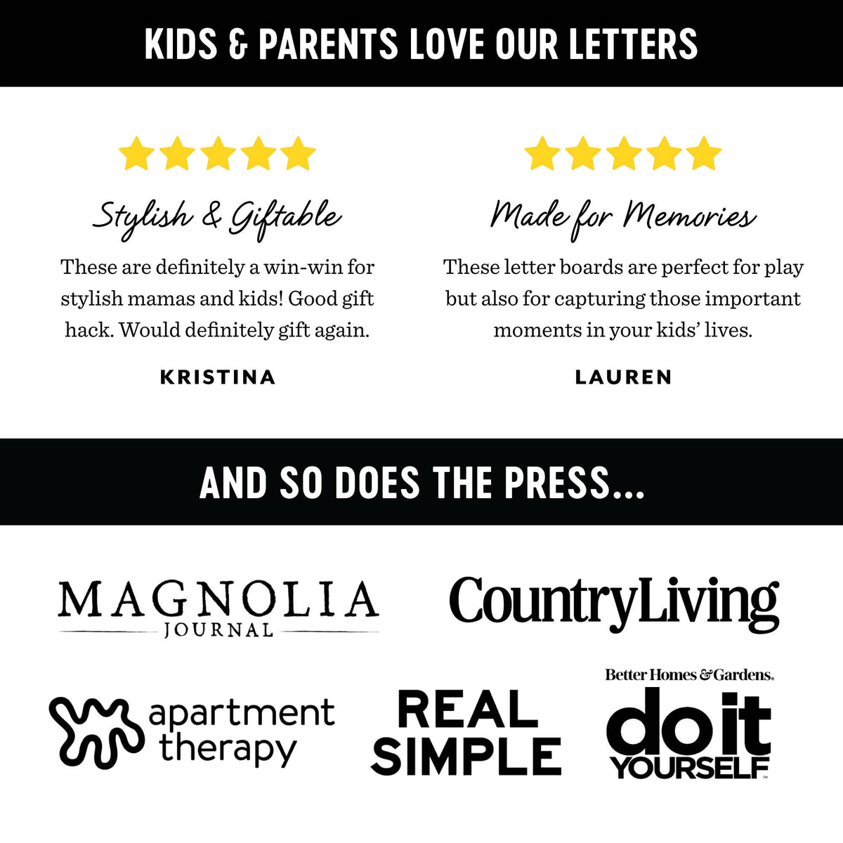 Magnetic Letters; Rainbow Pop | The Type Set Co.
