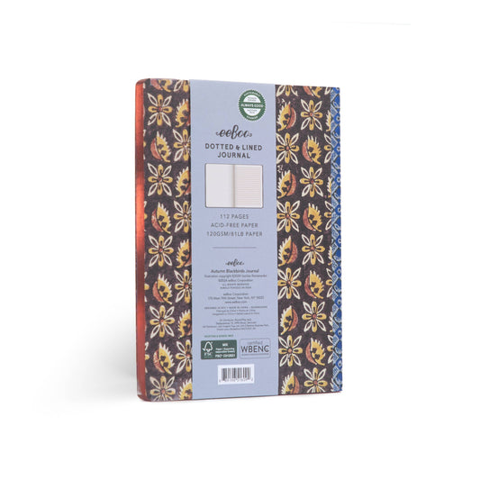 Eeboo Luxe Journal; Autumn Blackbirds