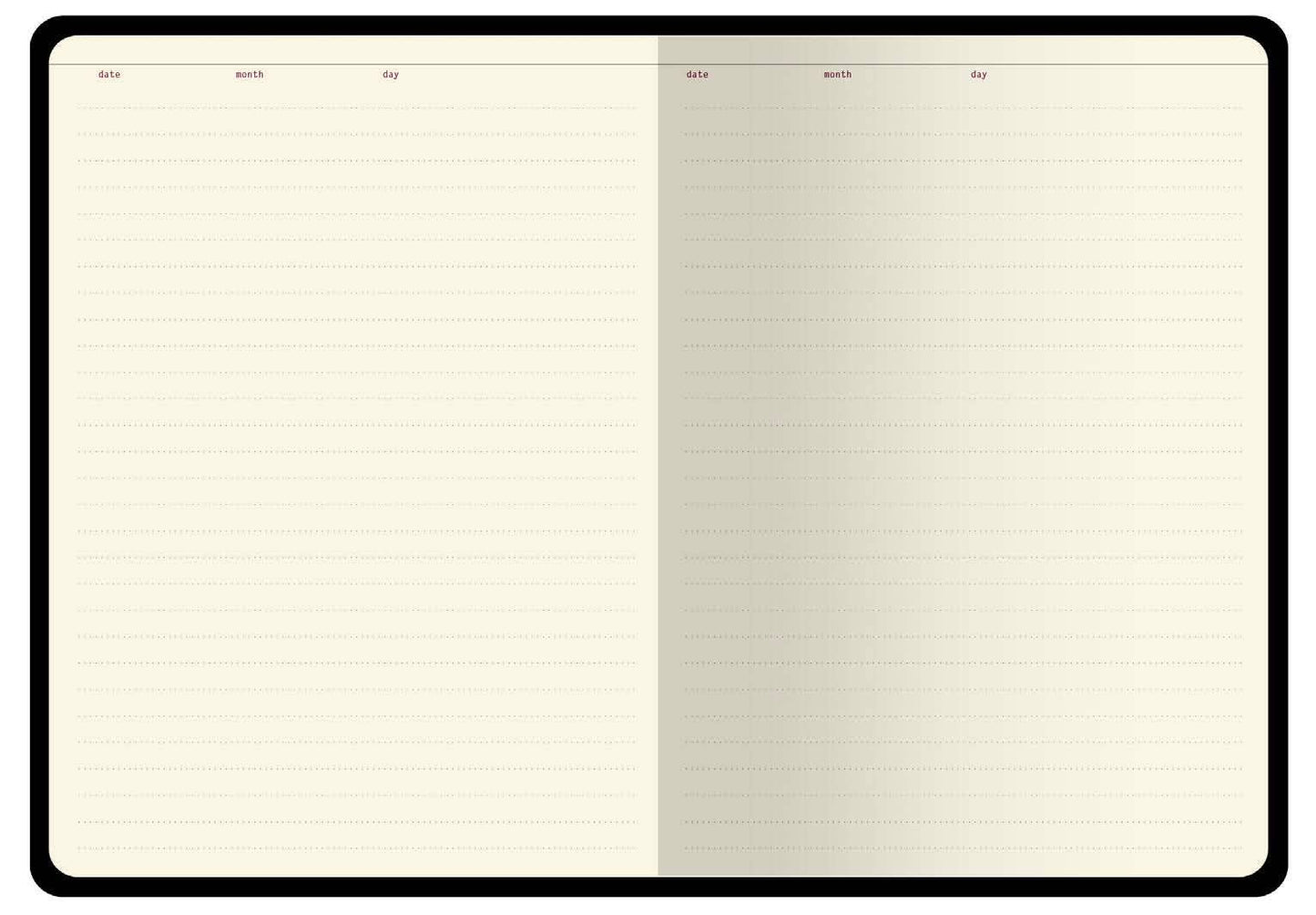 Journal; Night Flowers (A5 Vegan Leather Hardcover)