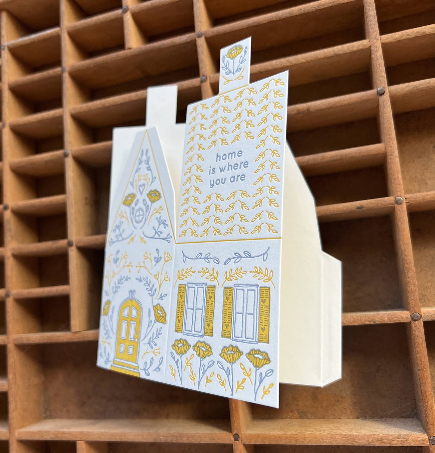 Love Card; Home Is Where You Are (3D House Card)