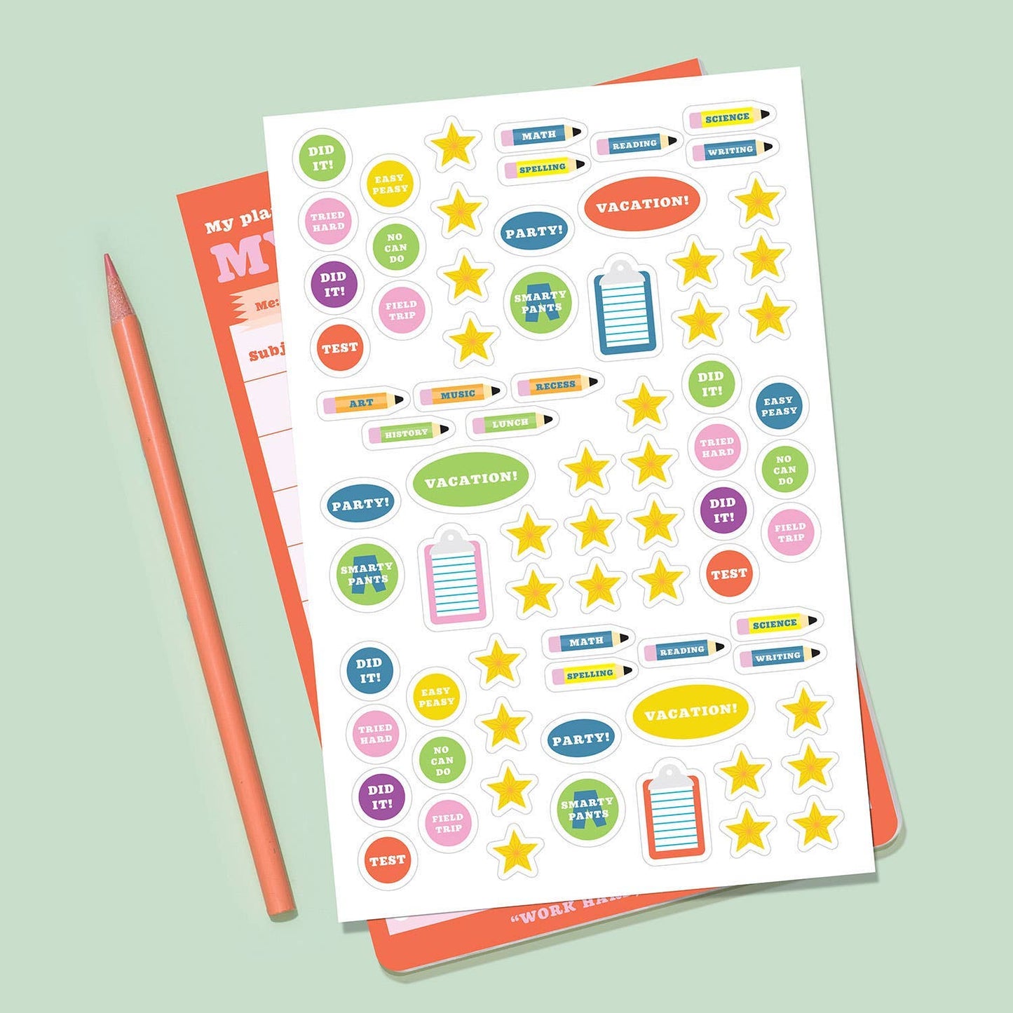 Notepad; Homework Can-Do Pad