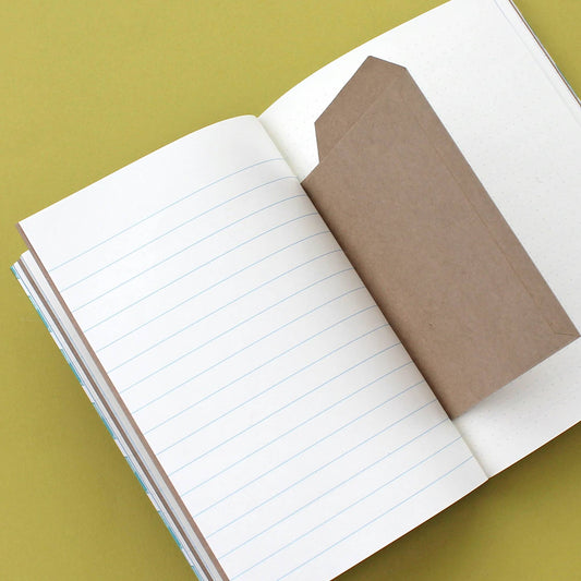 Travel Journal; World Map By Sukie (Dark Blue)