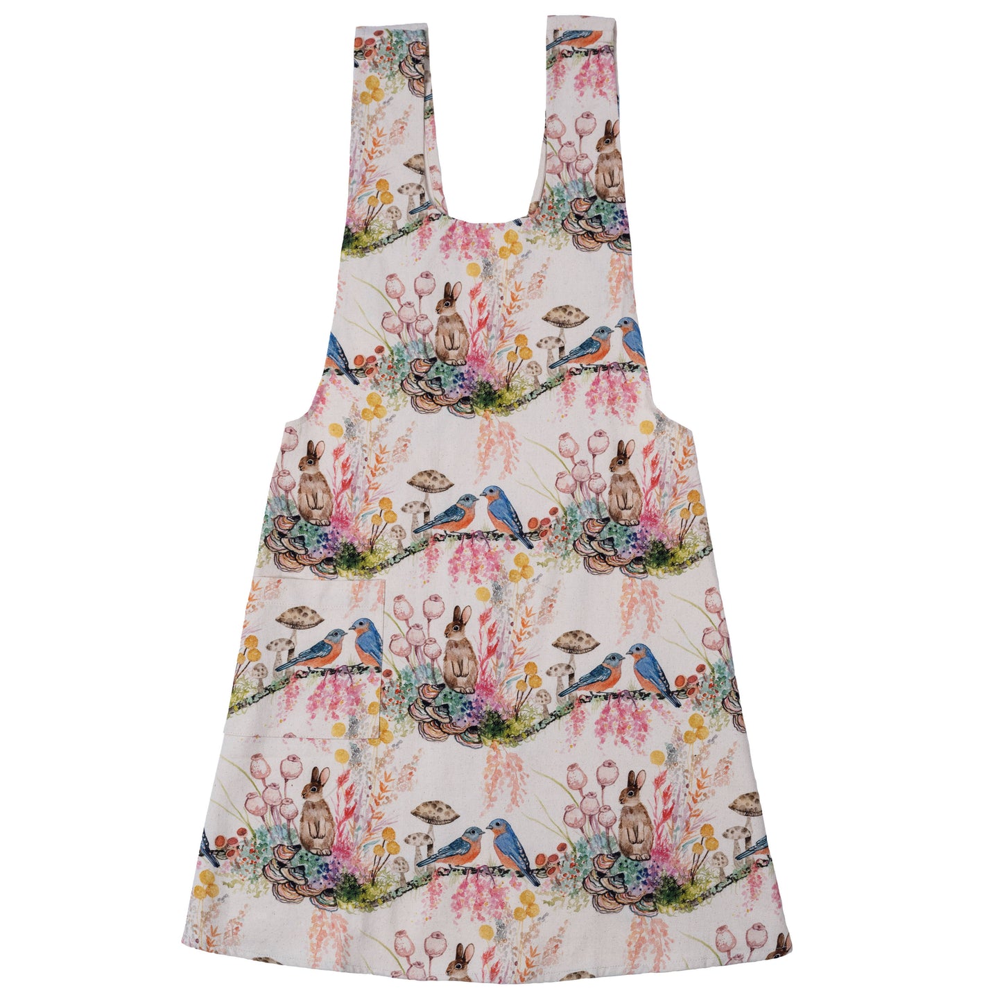 Pinafore Apron; Full Bloom (100% Cotton)