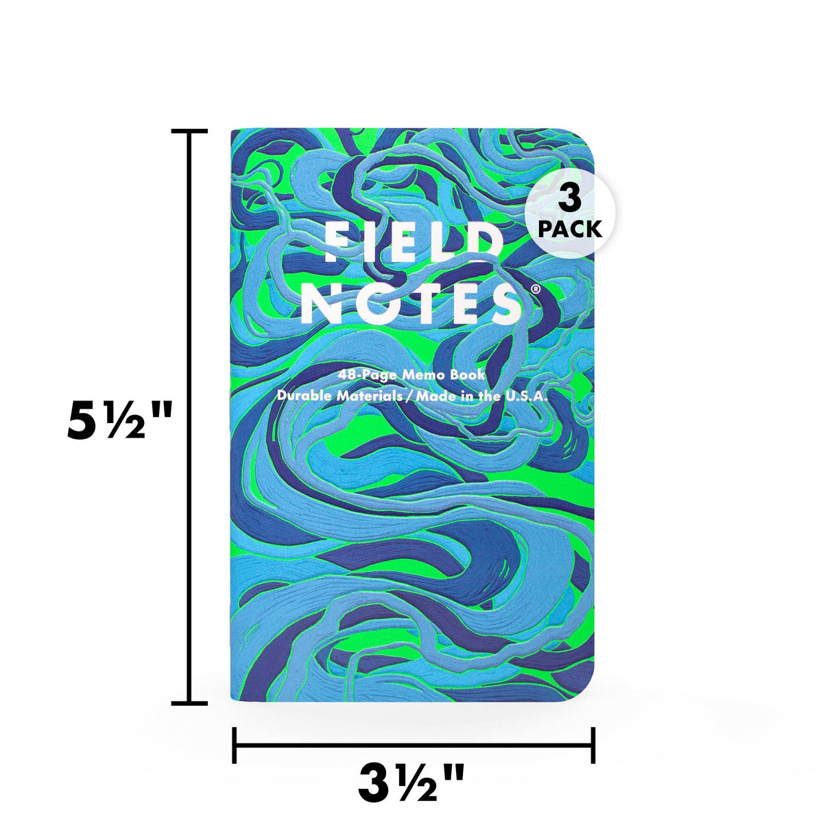 Memo Book Set; Is a River Alive?, 3-Pack | Field Notes