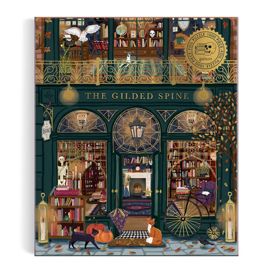 Jigsaw Puzzle; The Gilded Spine (1000 Piece Foil Puzzle)