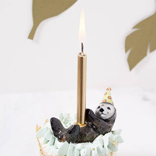 Camp Hollow Cake Topper; Otter (Hand-Painted Porcelain)