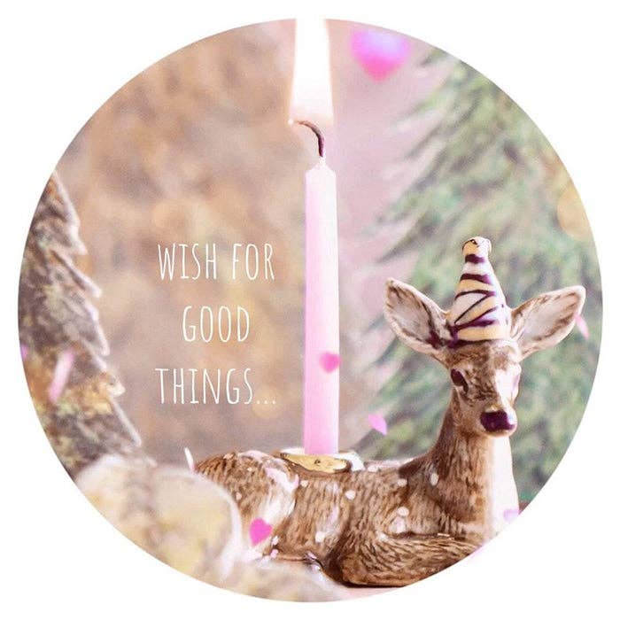 Camp Hollow Cake Topper; Otter (Hand-Painted Porcelain)