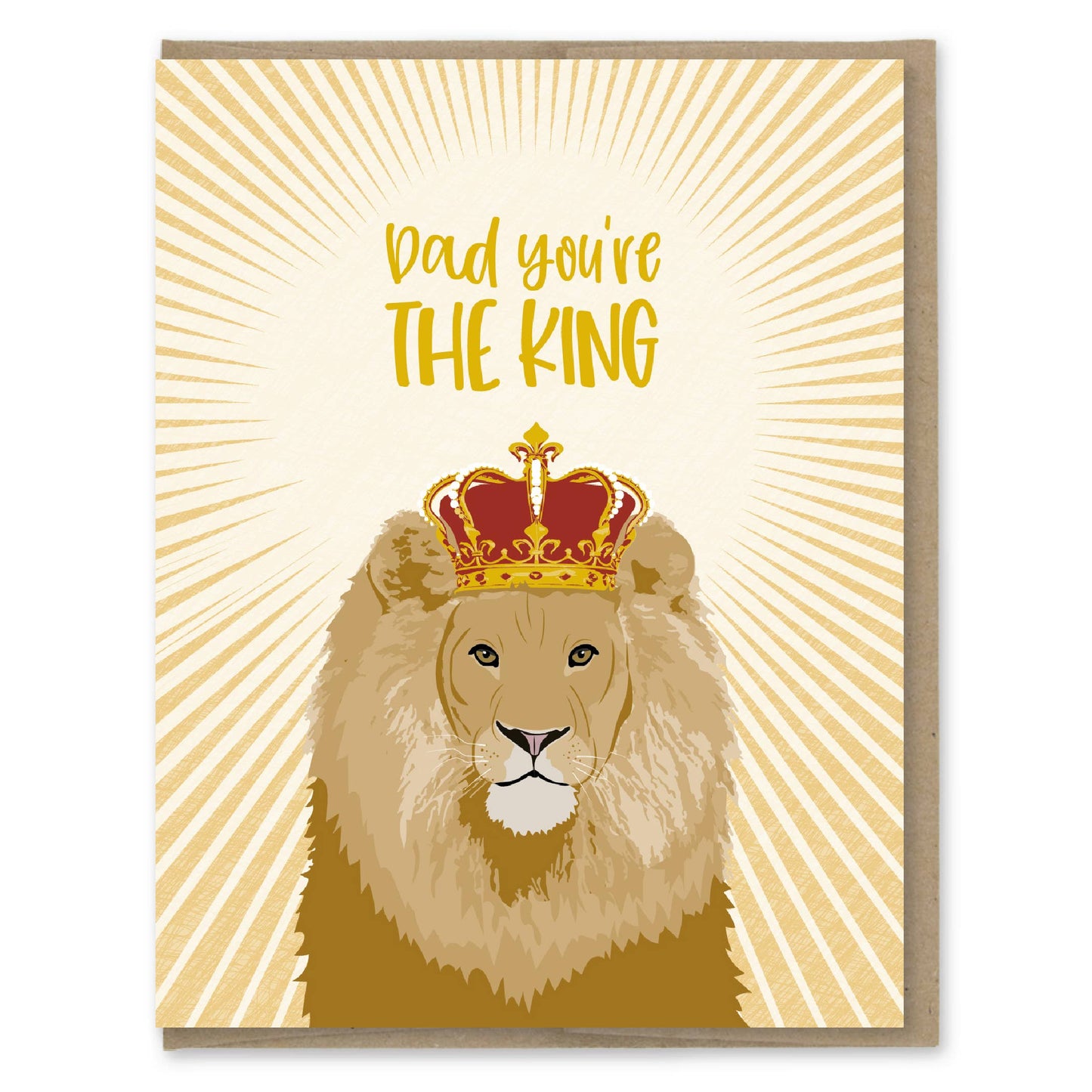 Father's Day Card; The King