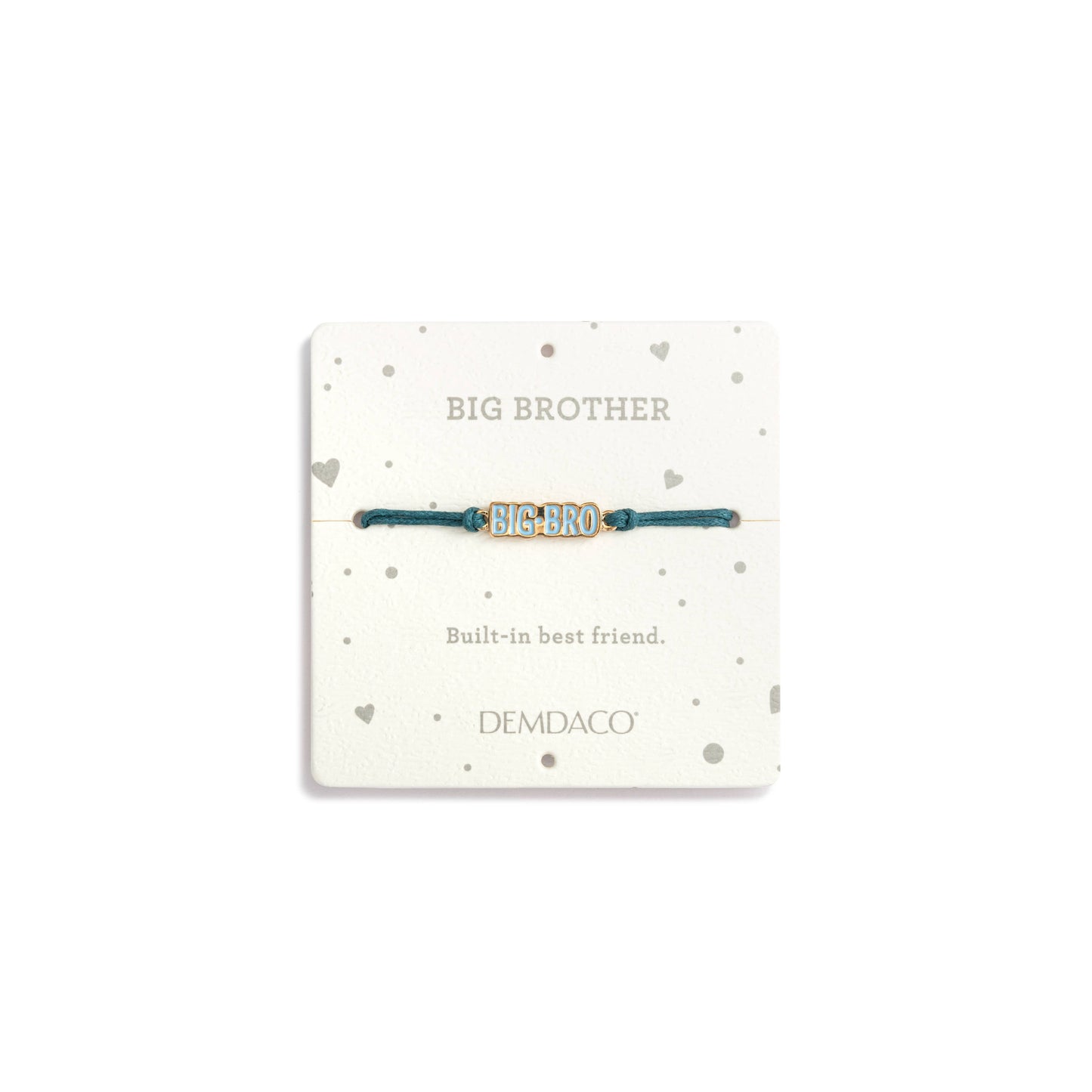 Big Brother Bear & Bracelet (8in, Navy)