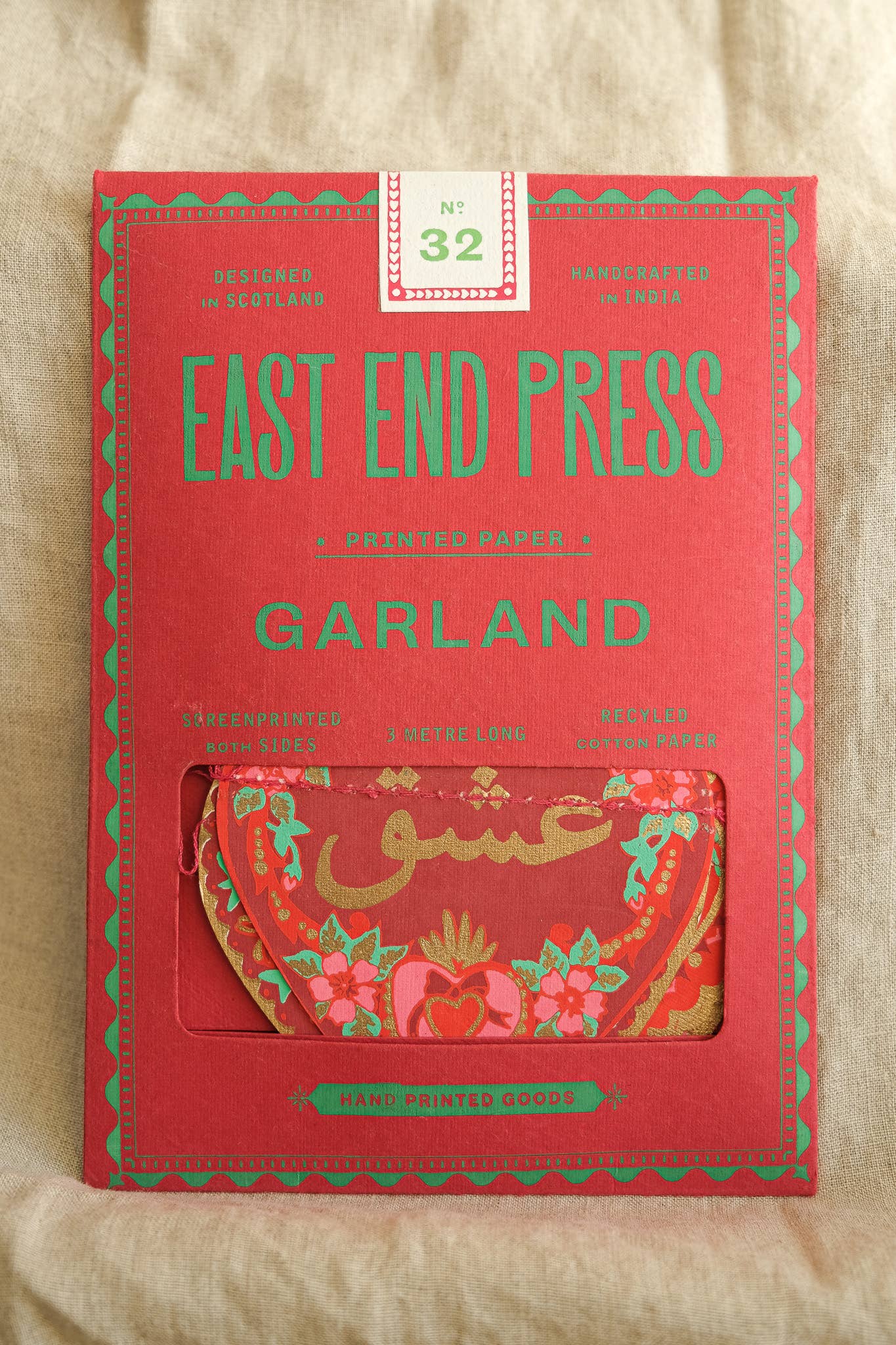 Garland; Valentine's By East End Press (9.8 ft Long)