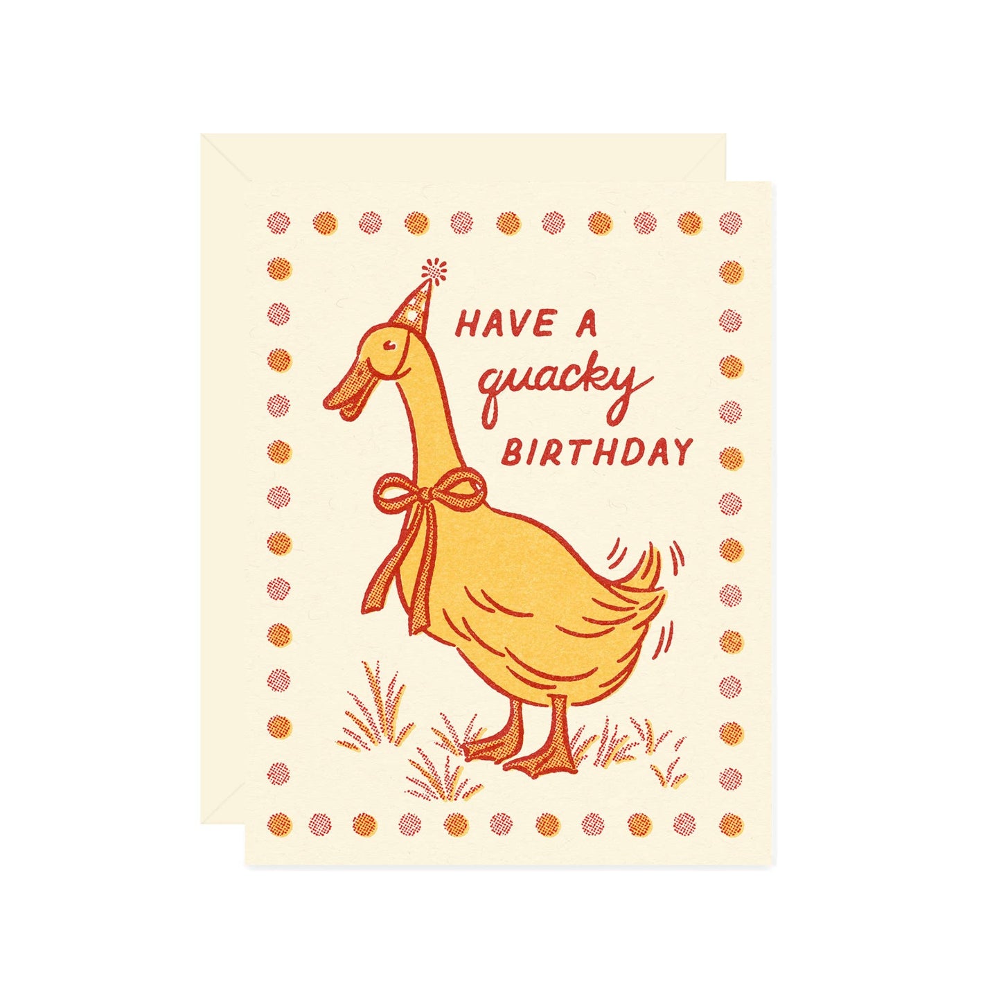 Birthday Card; Quacky Duck
