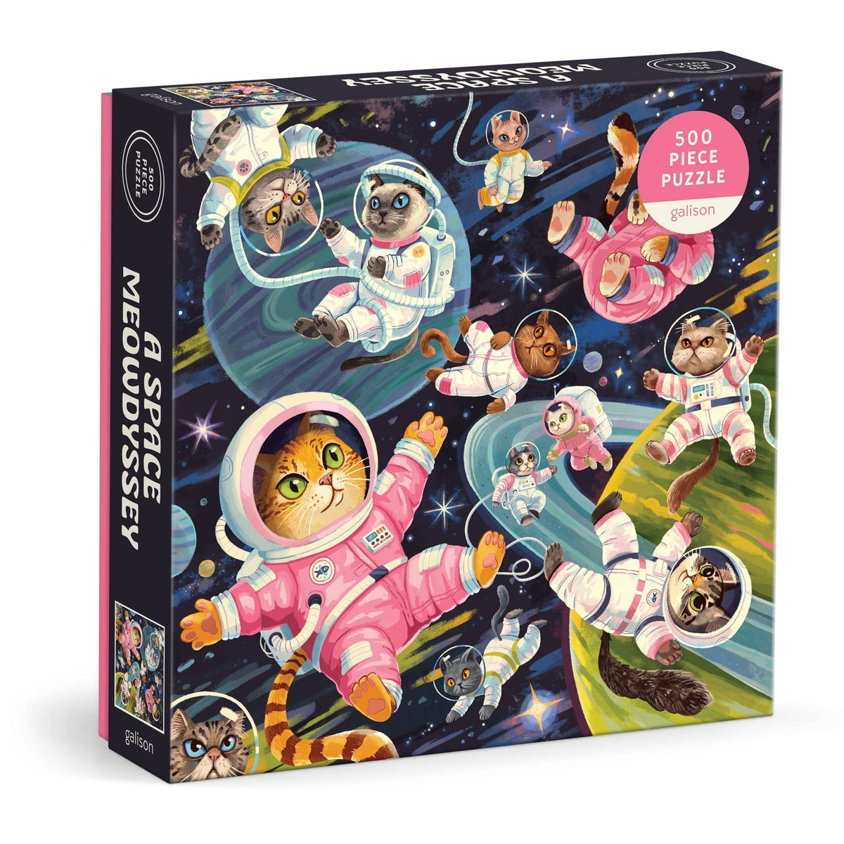 Jigsaw Puzzle; A Space Meowdyssey (500 Pieces)