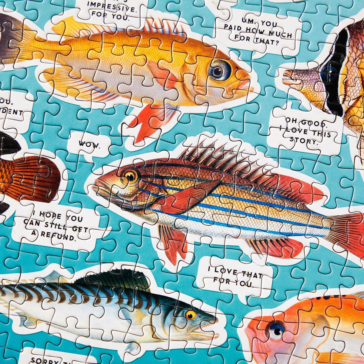 Jigsaw Puzzle; Judgy Fish (1000 Pieces)