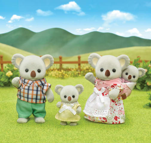 Calico Critters; Koala Family (Set of 4)