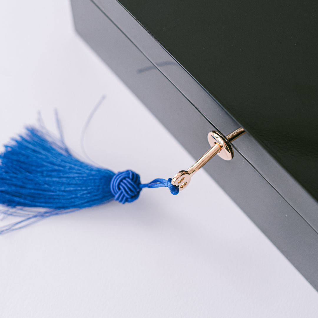 Illumination Lacquer Keepsake Stationery Set; Skull By Good Juju Ink