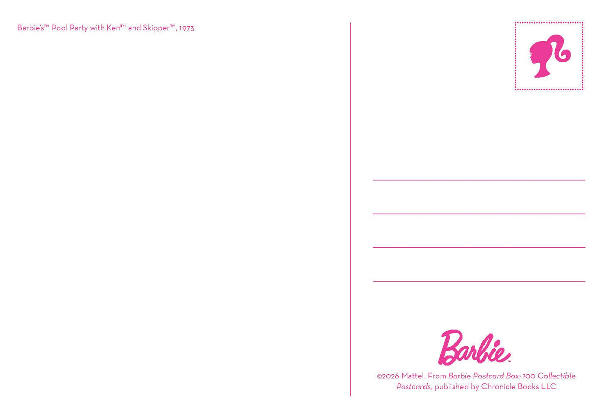 Postcard Set; Barbie | Chronicle Books