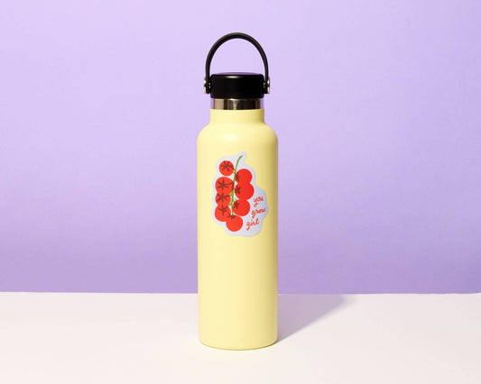 Vinyl Sticker; You Grow Girl