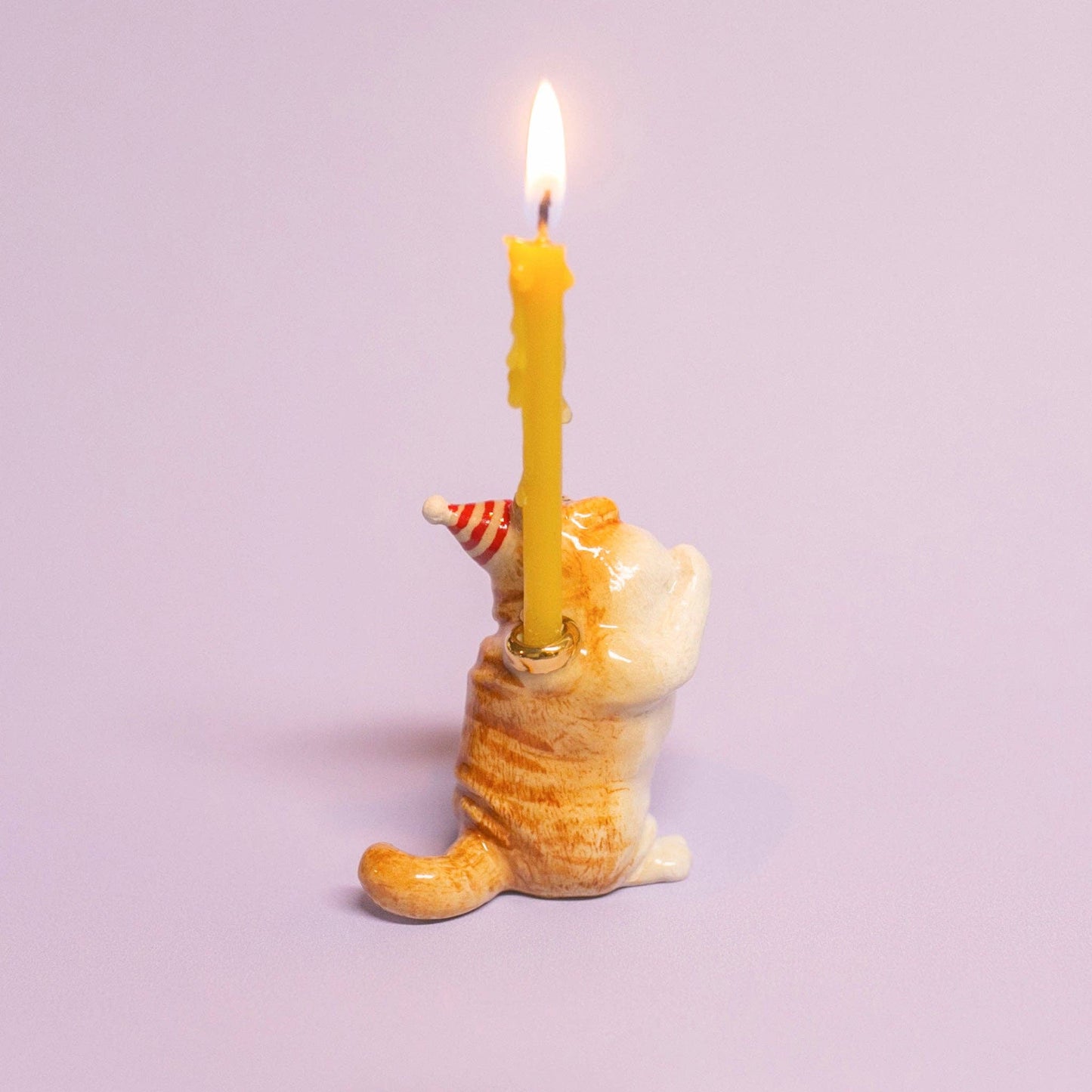 Camp Hollow Cake Topper; Exotic Shorthair Cat