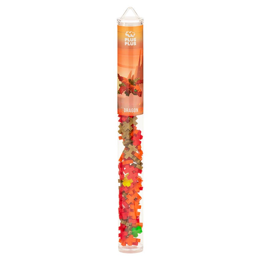 Interlocking Blocks; Dragon (With Travel Tube)