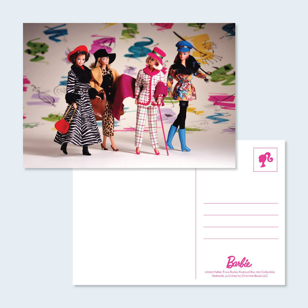 Postcard Set; Barbie | Chronicle Books