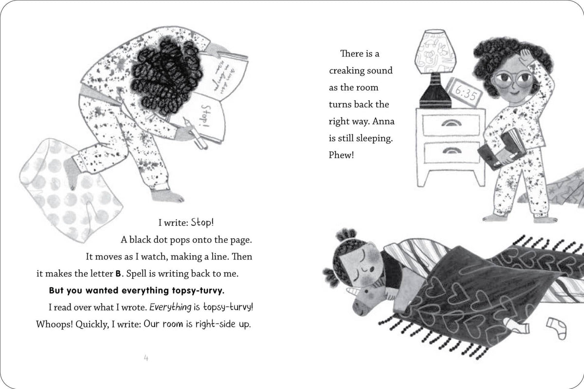 Children's Book; Polly Diamond and the Topsy-Turvy Day (Hardcover)