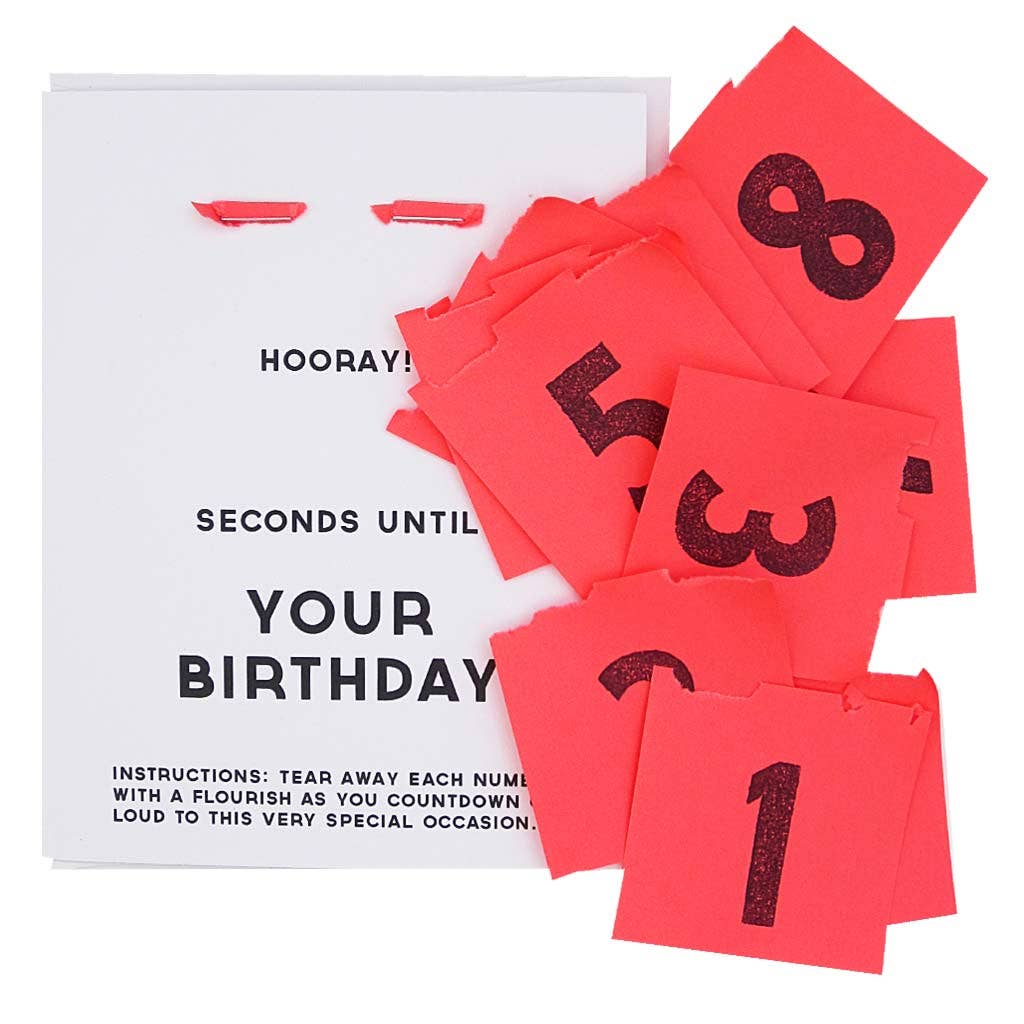 Birthday Card; Countdown Until Your Birthday