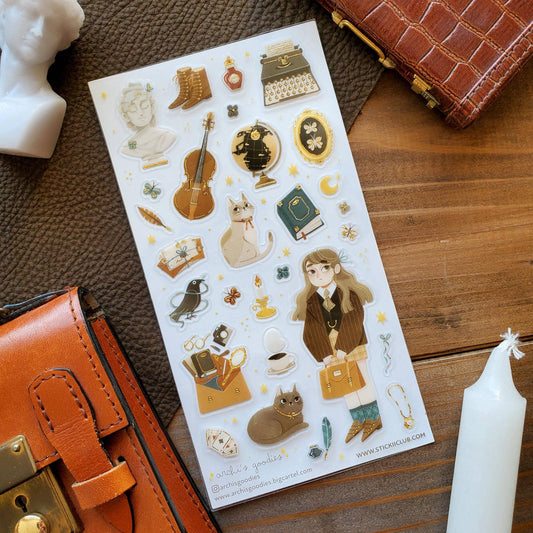 Stickii Sticker Sheet; In My Study