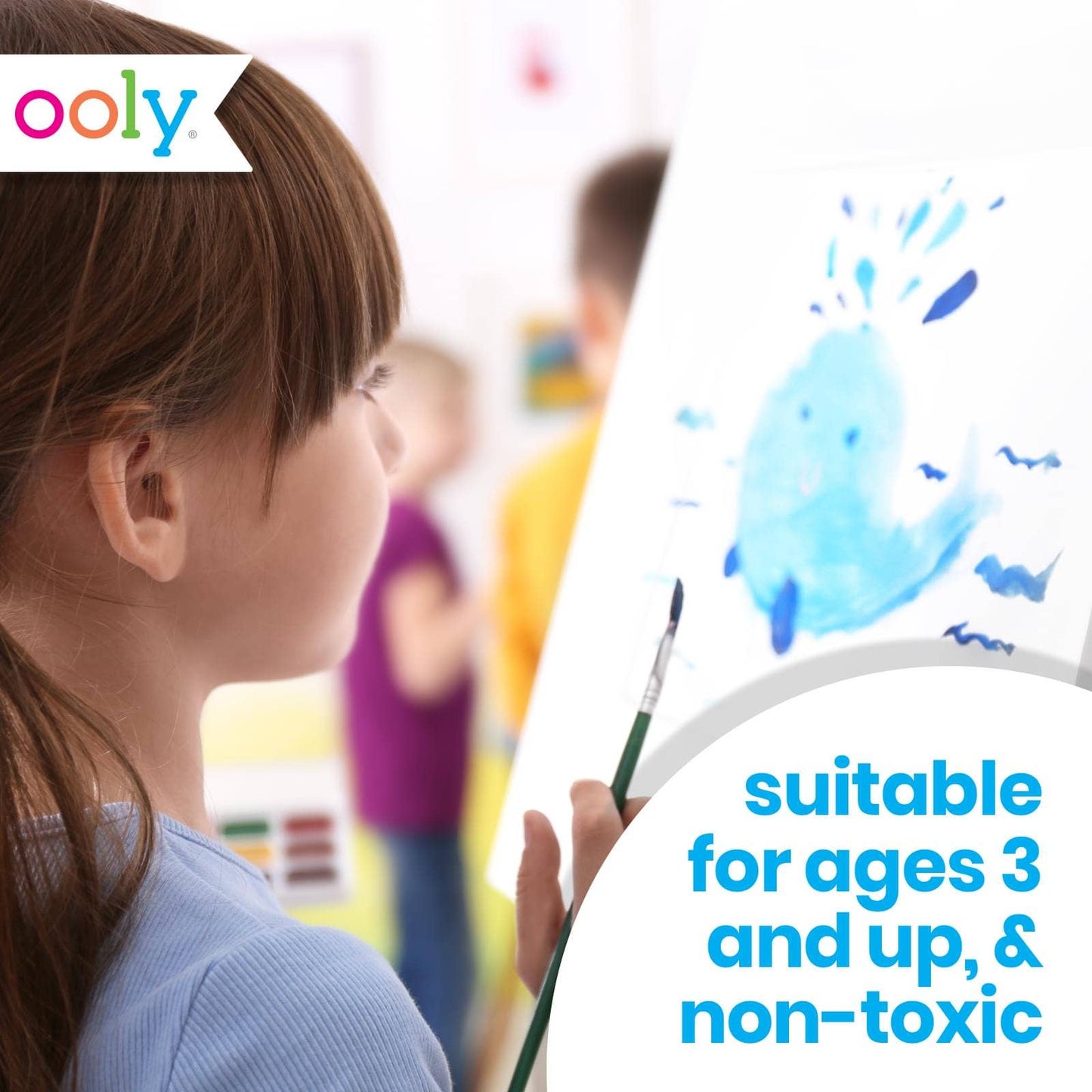 Ooly Watercolor Paint; Lil' Paint Pods (Set of 36)