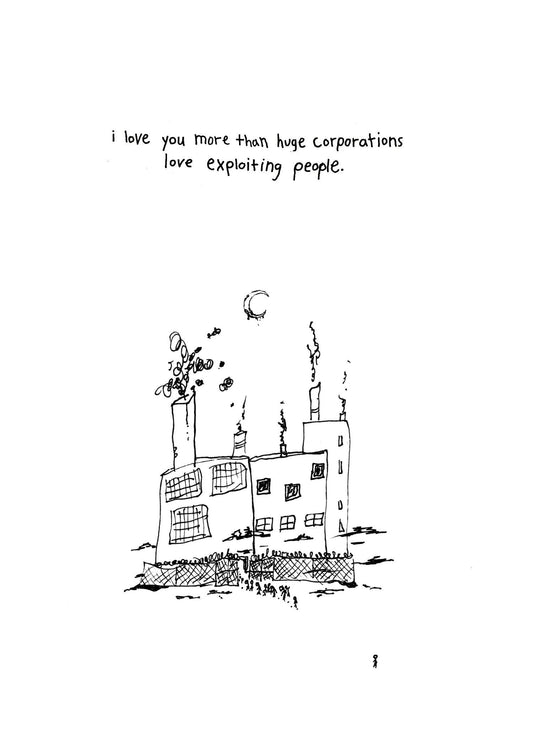 Greeting Card; Huge Corporations