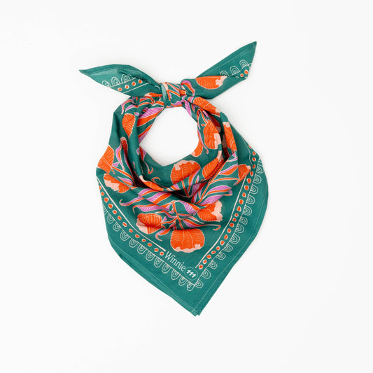 Bandana; 22" Winnie By Handker Bandanas (100% Premium Cotton)