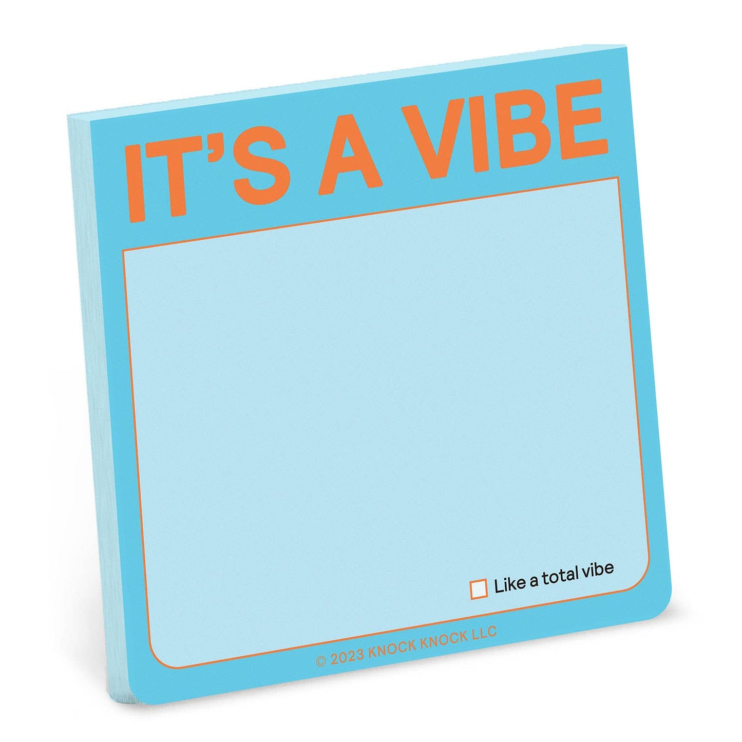 Sticky Note Pad; It's A Vibe (Pastel Version, 100 Sheets)