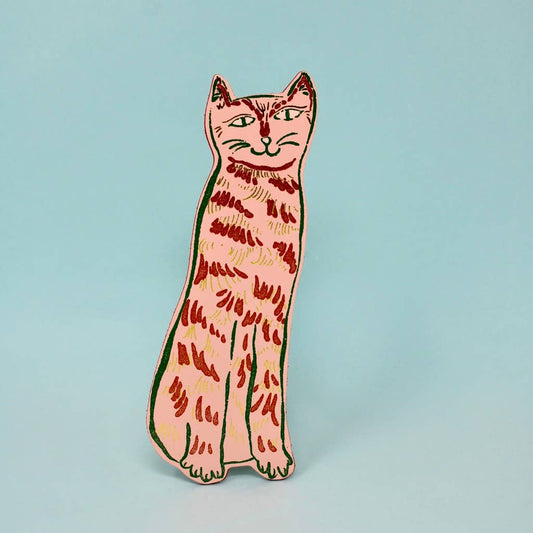 Leather Bookmark; Cat Tails | Ark Colour Design