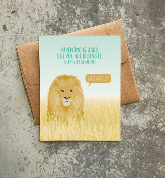 Parenting Card; Killing It