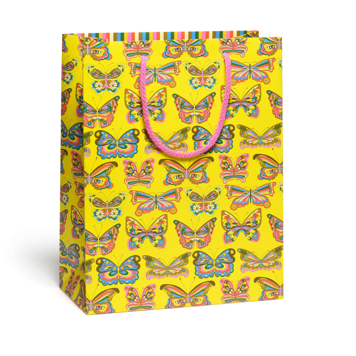 Small Gift Bag; Psychedelic Butterfly | Red Cap Cards