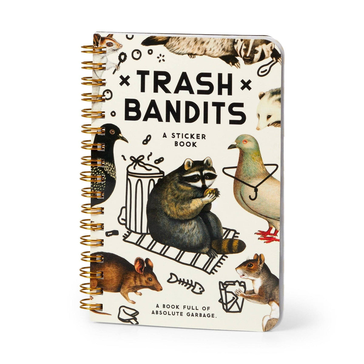 Sticker Book; Trash Bandits | Brass Monkey