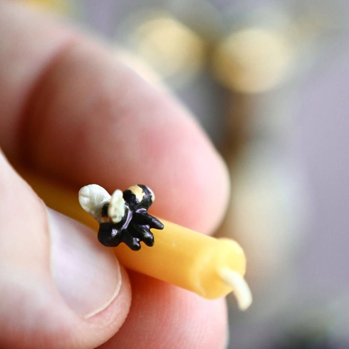 Camp Hollow Beeswax Birthday Candle (Single Replacement Candle)