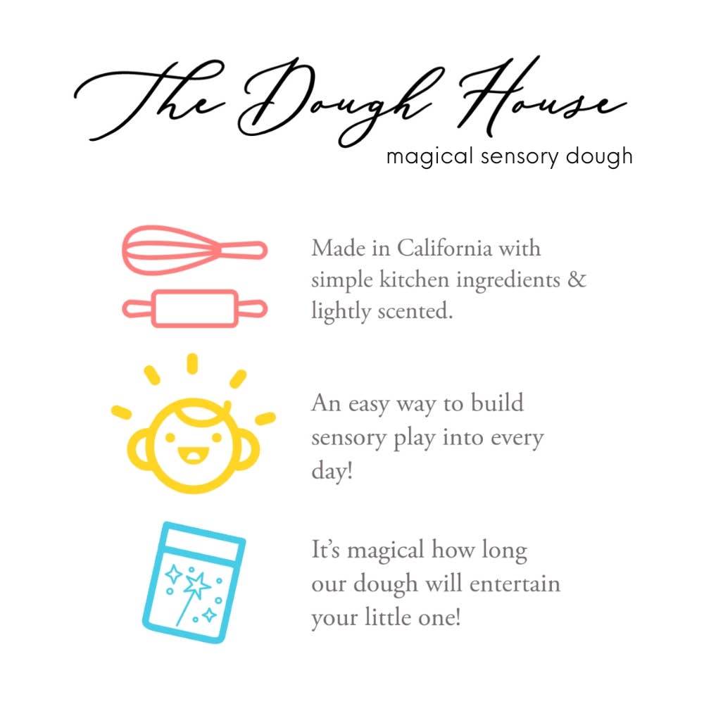 Magical Jars; Fun Size Ocean (Sensory Dough & Trinkets)