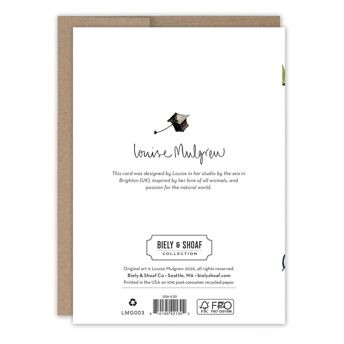 Graduation Card; Leaping Frogs