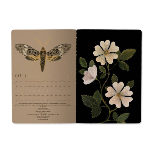 Notebook; Night Garden - BV by Bruno Visconti