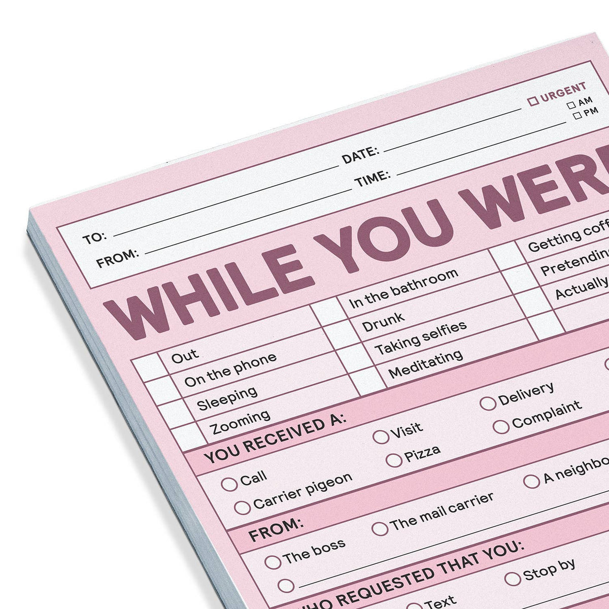 Nifty Notepad; While You Were (Pastel Version)