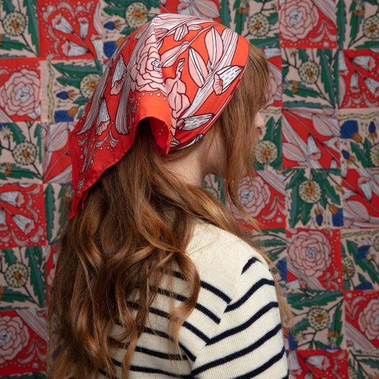 Bandana; 22" Greta By Handker Bandanas (100% Premium Cotton)