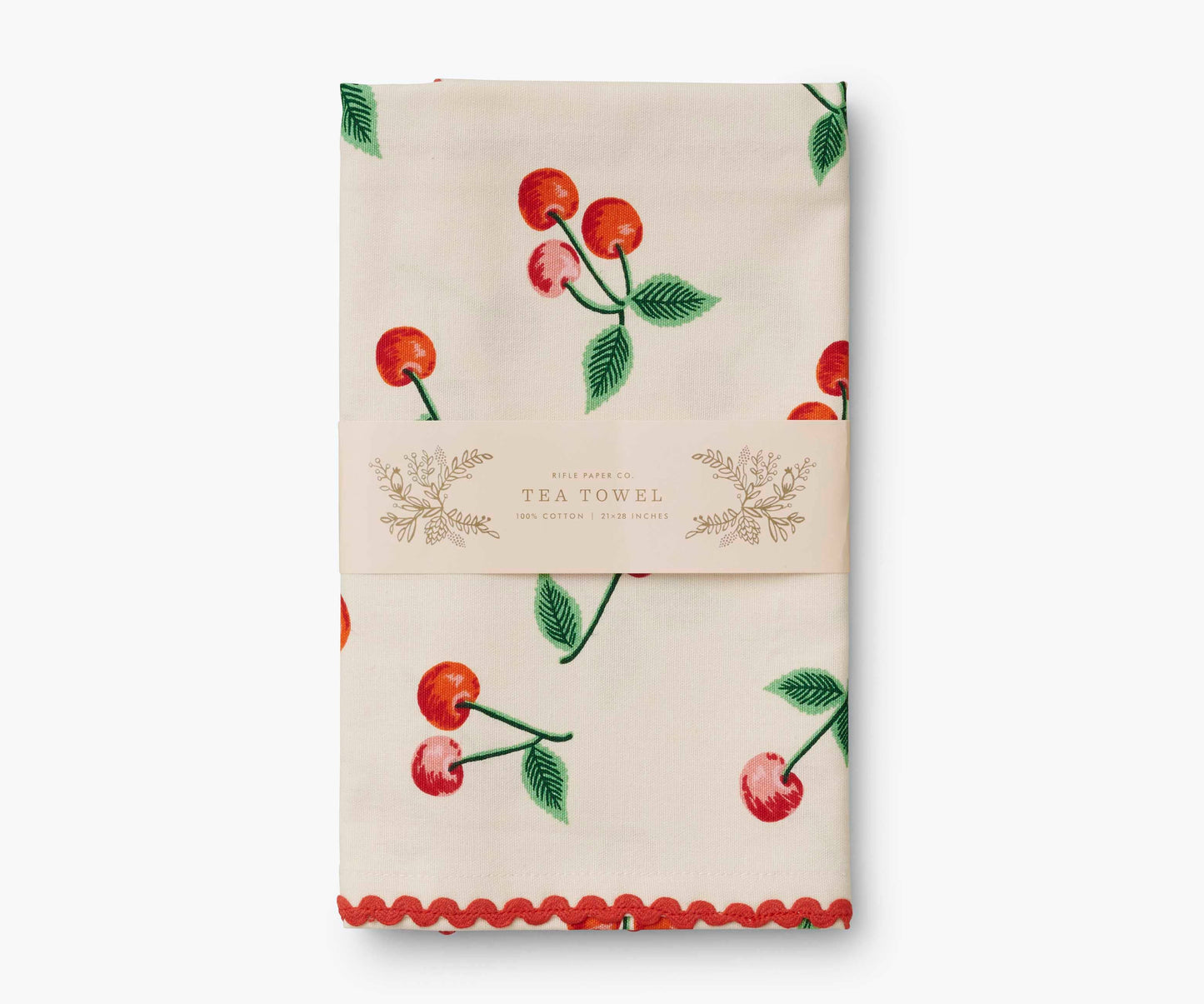 Rifle Paper Co. Tea Towel; Cherries