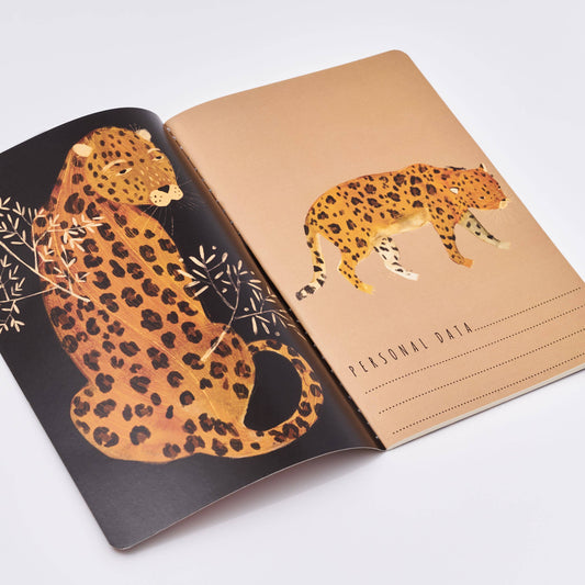 Notebook; Leopard - BV by Bruno Visconti
